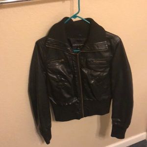 Leather jacket